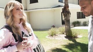 Big black cock guy fucked blonde teen