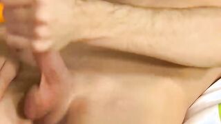 Horny emo twink interviewed on cam then jerks off