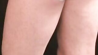 Super fit mature dude makes his pumped cock spray out a load