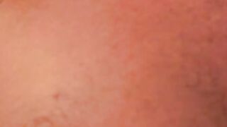 Hairy hunk teasing before jerking off his big cock