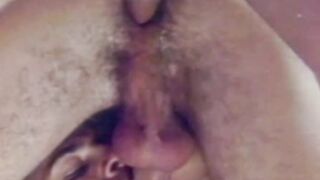 Classic threesome involves raw ass pounding and sucking