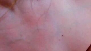 Chubby Latina MILF masturbates on webcam