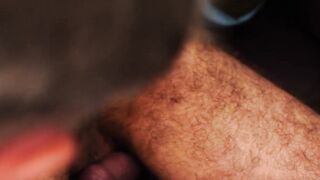 Bear penetrated raw after having his cock sucked hard