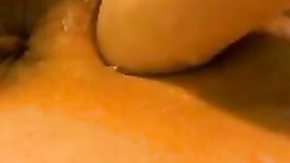 Riding a juicy dildo for your pleasure