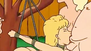Famous toons hardcore gangbang
