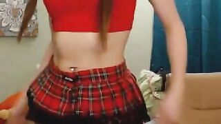 Naughty 19yo Babe masturbates with her toys