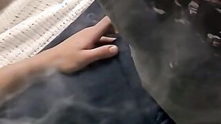 Chainsmoking dudes Noah Brooks and Austin Ried get steamy