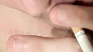 Getting very horny after smoking cigarettes so I jerked off