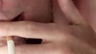 Getting very horny after smoking cigarettes so I jerked off