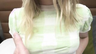 This teen amateur is 6 foot 4 with freckles and a bush