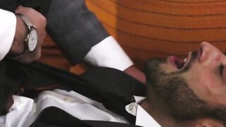Real estate agents anal fuck in the office