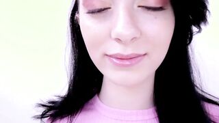Girl uses teen look to make big cock cum
