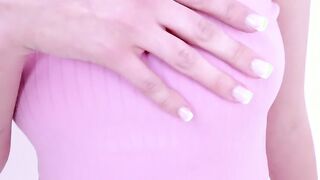 Girl uses teen look to make big cock cum