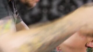 Extramarital massage makes husband horny for pussy