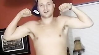 Straight stud Jason unloads hot jets of cum all over