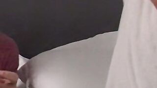 Smoke and cock jerking off fun with attractive dude at home