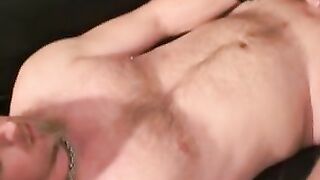 Gay metalhead masturbation makes big dick cumshot