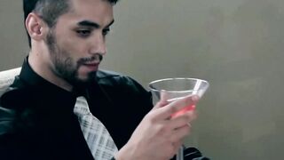 High stakes poker takes a sexual turn between the guys