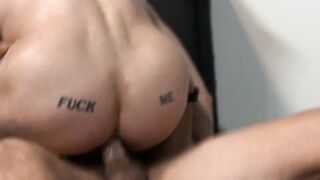 Ace Era sucks off Jace Chambers in glory hole room