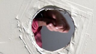 Ace Era sucks off Jace Chambers in glory hole room