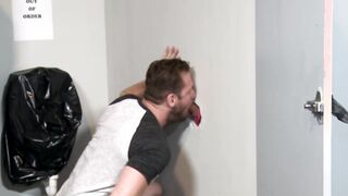 Ace Era sucks off Jace Chambers in glory hole room