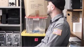 Security officer disciplined and barebacked by black boss