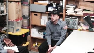 Security officer disciplined and barebacked by black boss