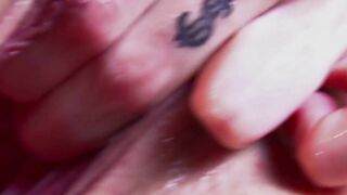 Hot European babe fists herself and uses dildo for asshole