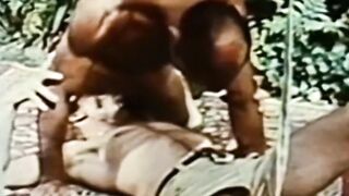 Retro gay porn horny muscle men big cock sucking sixtynine