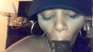 Late Night Hookup For a Deep Dick Sucking Session
