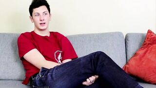 Hot tight ass and hung twink Kyler Rex gets to jack off