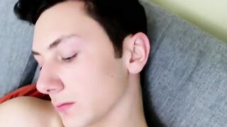 Hot tight ass and hung twink Kyler Rex gets to jack off