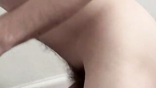 Smoke and cock sucking encounter with captivating twink