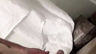 Smoke and cock sucking encounter with captivating twink