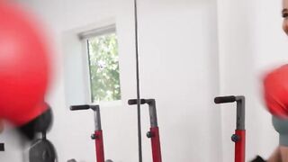 Perfect cock ride at the gym by Kylie