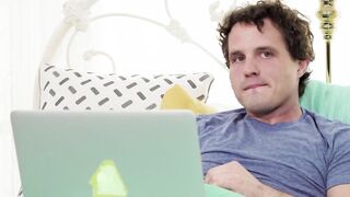 Big ass girlfriend helps stud boyfriend