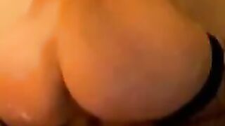 Horny Chick fingering and sucking dildo