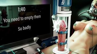 XXX Cyber LAB Automatic 3D Masturbation Machine