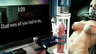 XXX Cyber LAB Automatic 3D Masturbation Machine