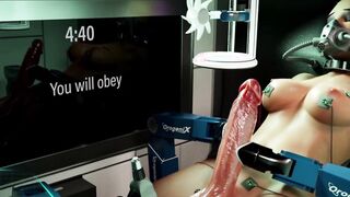 XXX Cyber LAB Automatic 3D Masturbation Machine