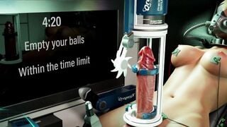 XXX Cyber LAB Automatic 3D Masturbation Machine