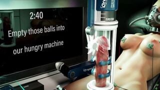 XXX Cyber LAB Automatic 3D Masturbation Machine