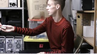 Petite shoplifter punished for stealing with rough bareback