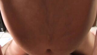 Inked cutie drilled bareback by mature daddy hard