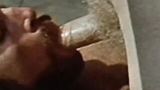 Vintage bareback doggystyle pounding after hot blowjobs