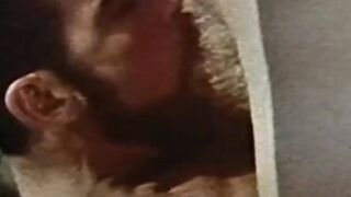 Vintage bareback doggystyle pounding after hot blowjobs