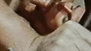 Vintage bareback doggystyle pounding after hot blowjobs