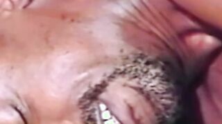 Athletic black guy fucks ass after having his BBC sucked