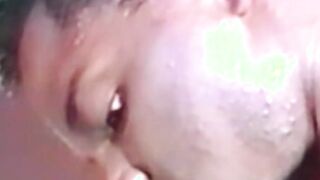 Athletic black guy fucks ass after having his BBC sucked