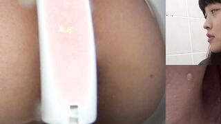 Japanese amateur filmed during pissing session